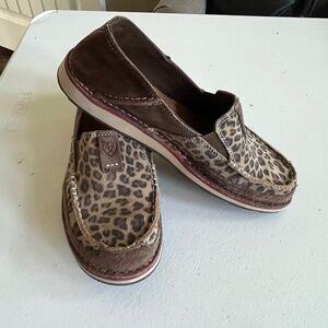 Ariat Cruisers Leopard Loafers
